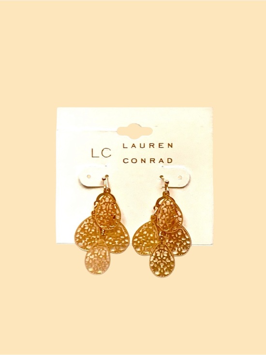 LC Lauren Conrad Jewelry - LC Lauren Conrad Gold-Tone Teardrop Earrings